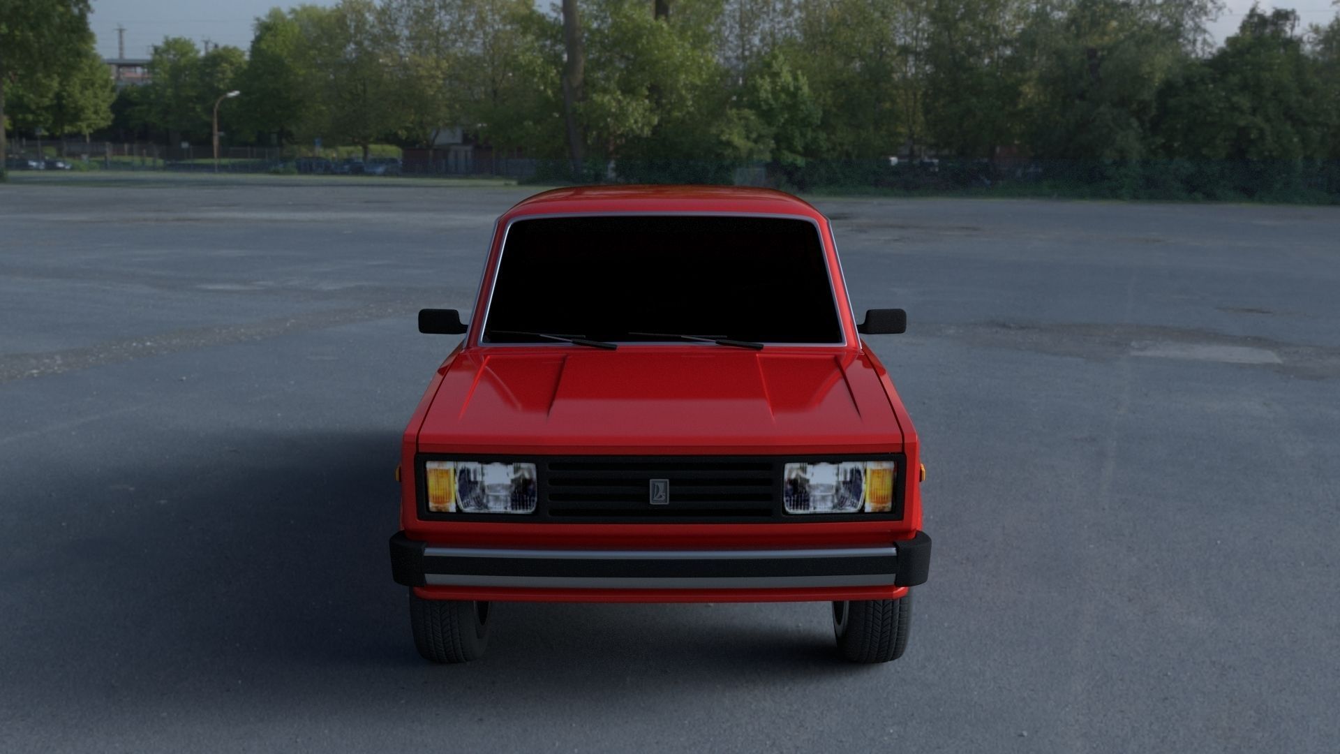 Lada Nova Riva HDRI 3D model_1