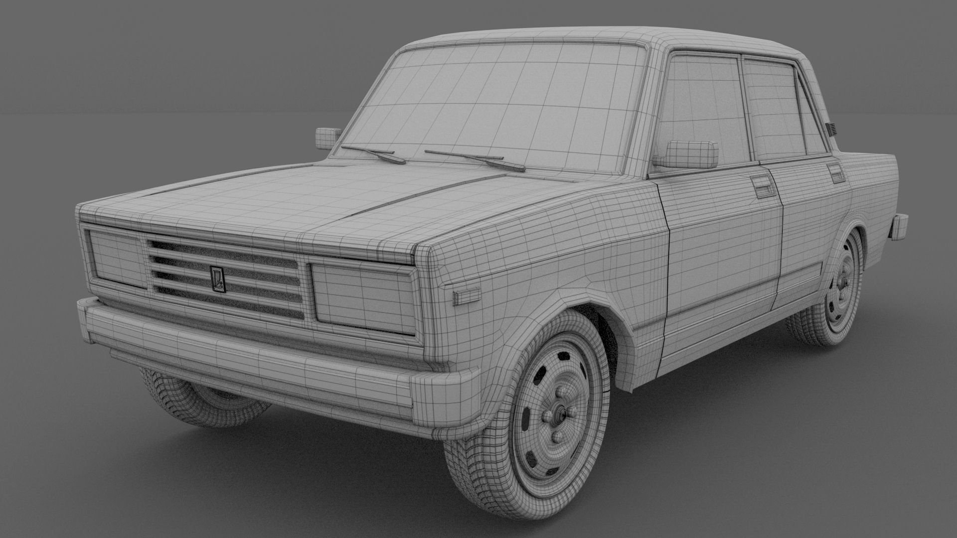 Lada Nova Riva HDRI 3D model_32