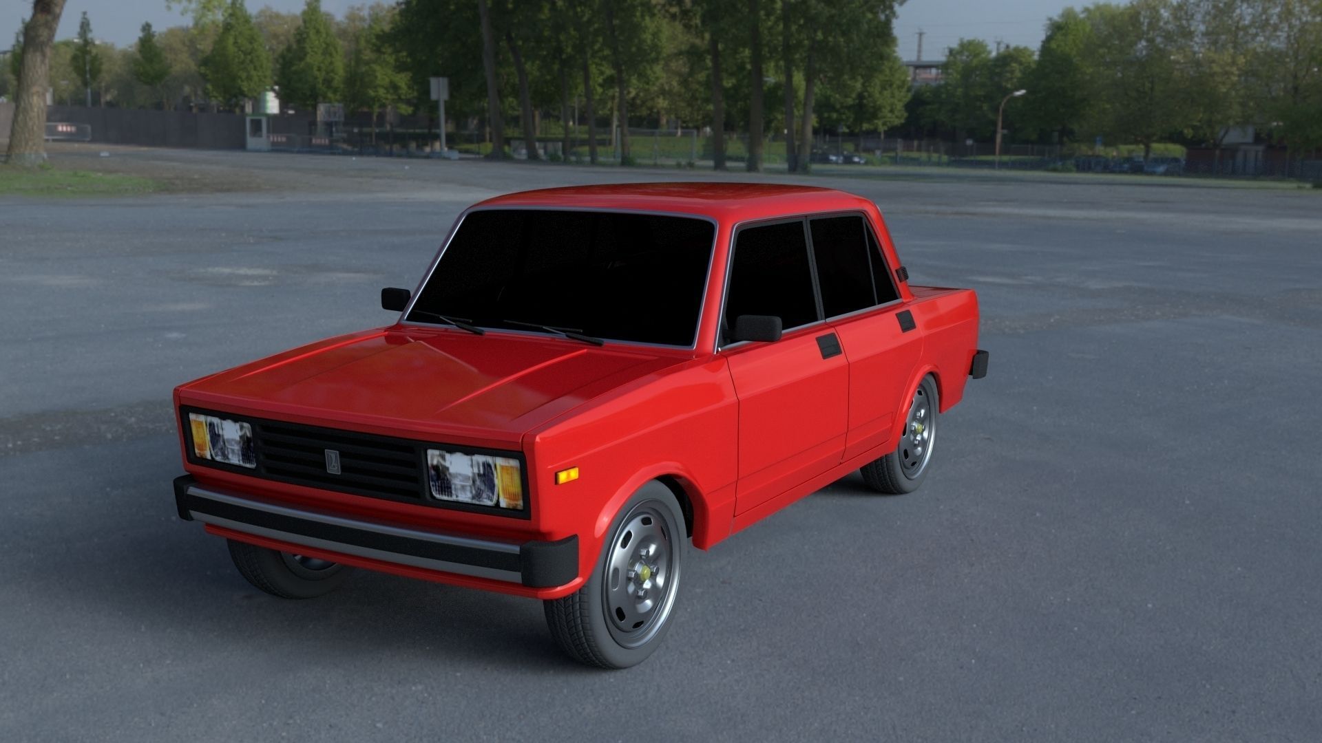 Lada Nova Riva HDRI 3D model_3
