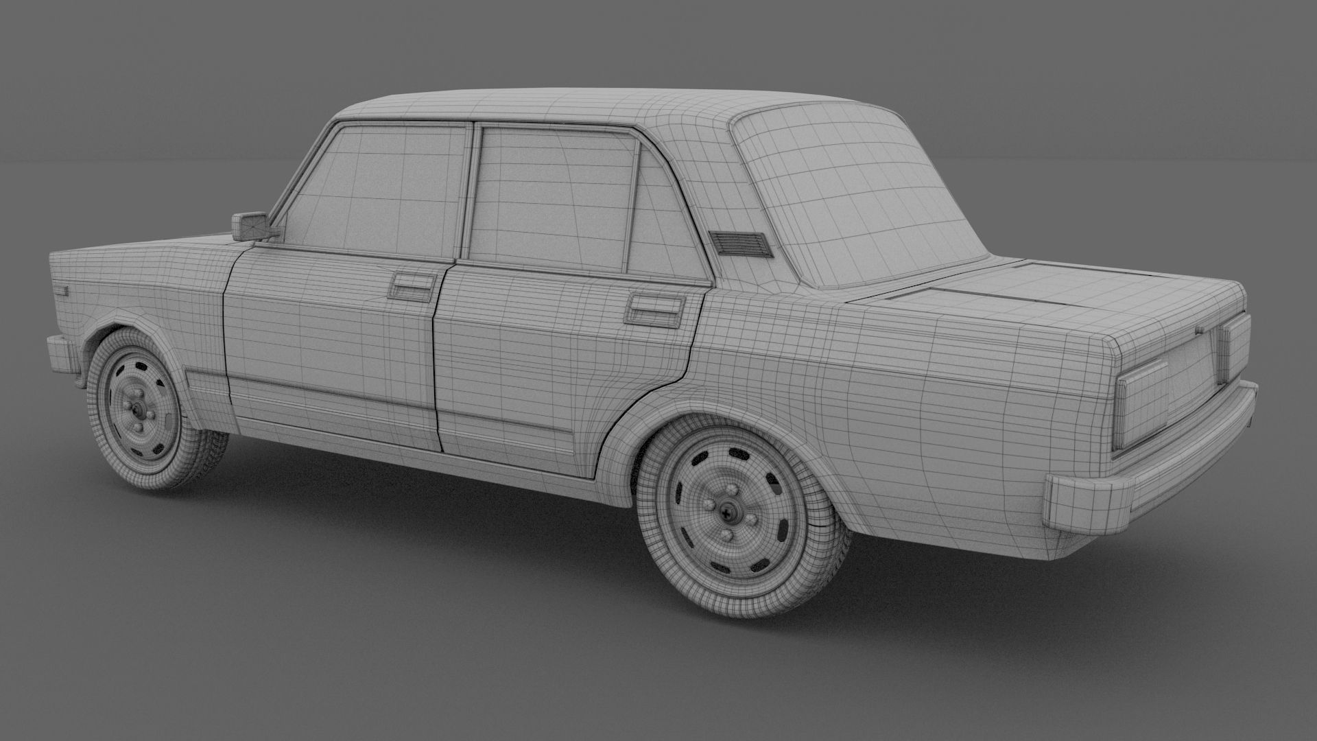 Lada Nova Riva HDRI 3D model_4