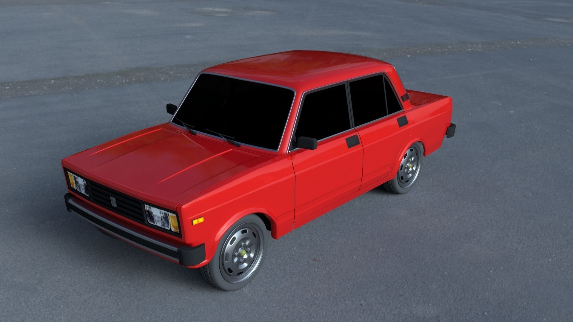 Lada Nova Riva HDRI 3D model_14