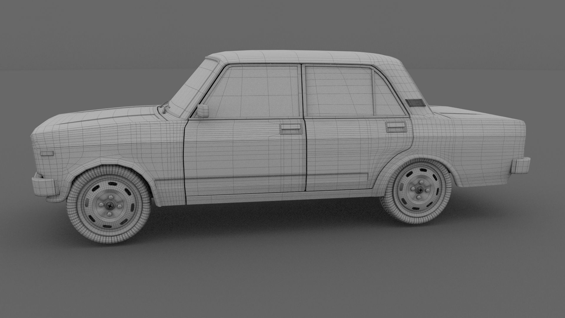 Lada Nova Riva HDRI 3D model_2