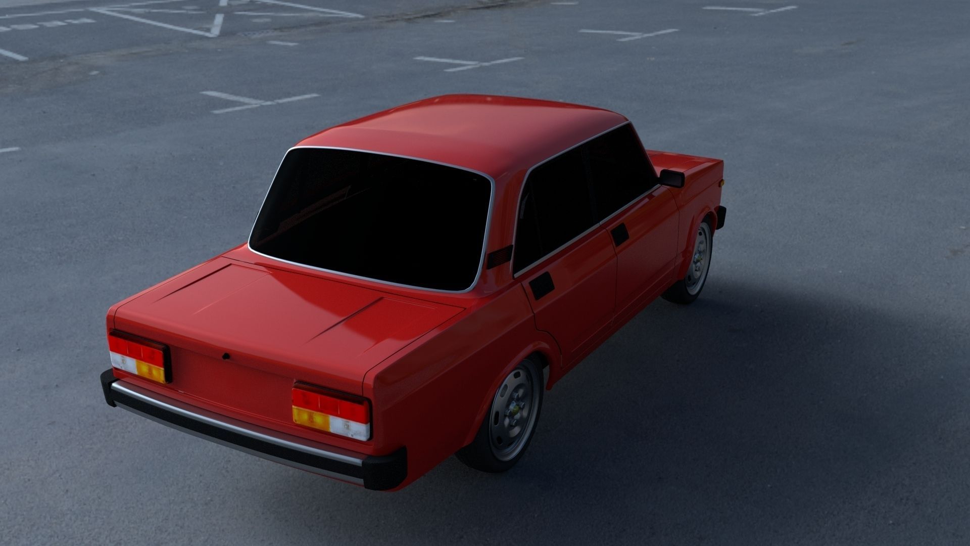 Lada Nova Riva HDRI 3D model_26