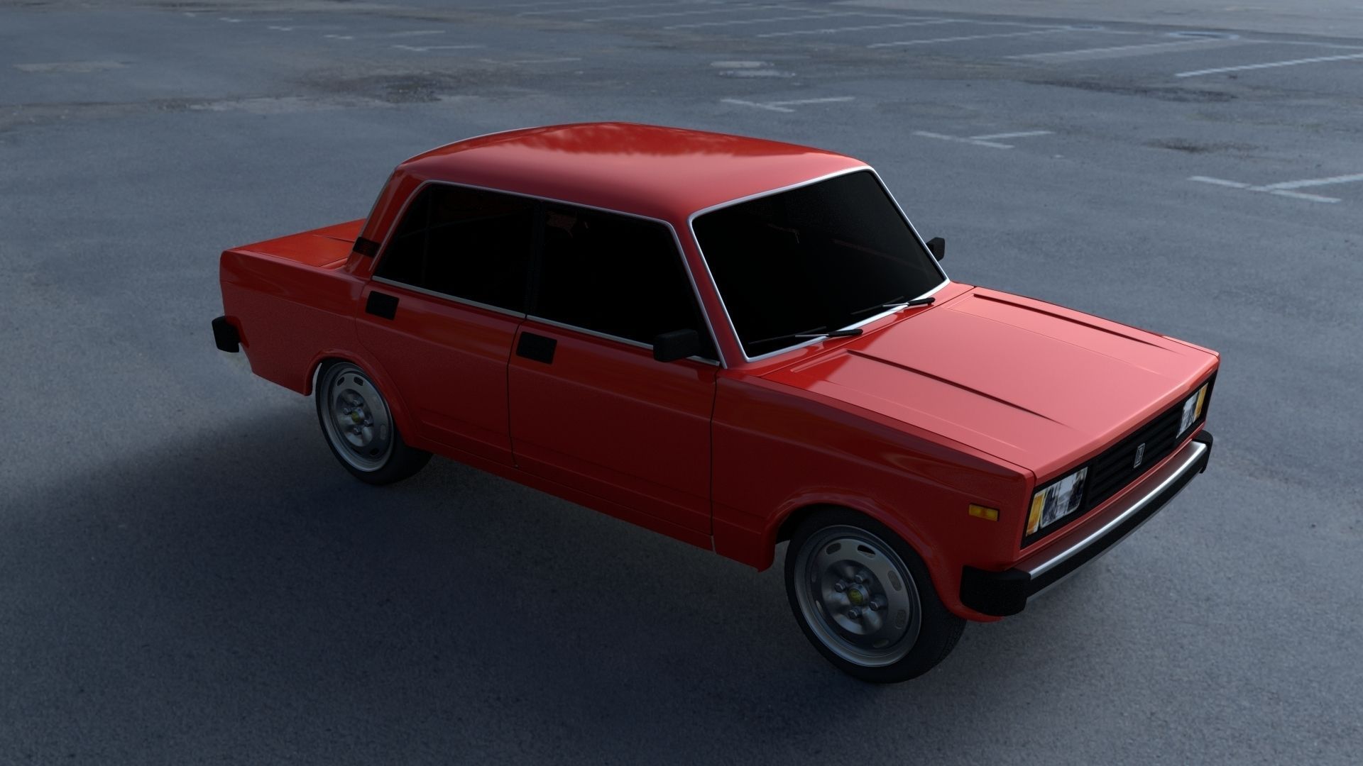 Lada Nova Riva HDRI 3D model_30
