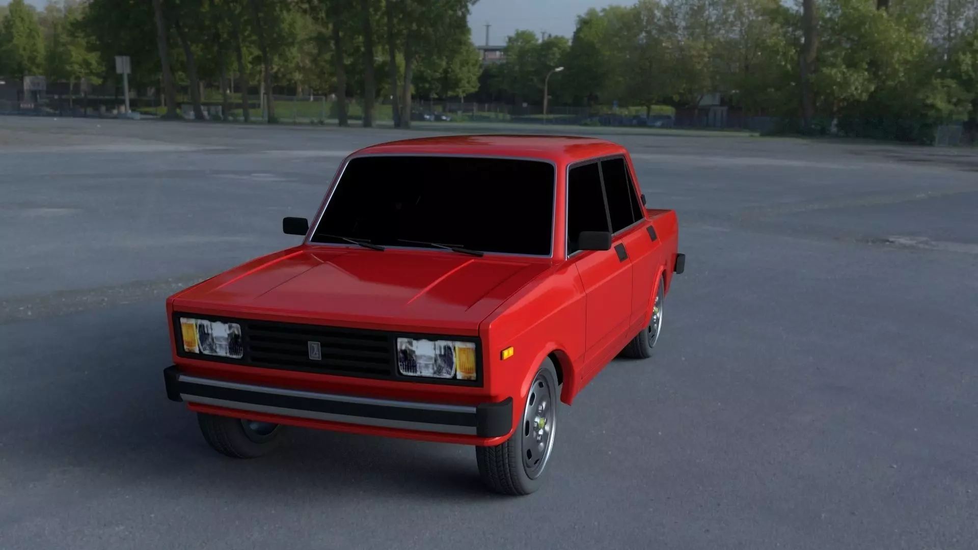 Lada Nova Riva HDRI 3D model_0