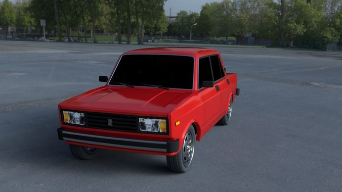 Lada Nova Riva HDRI 3D model