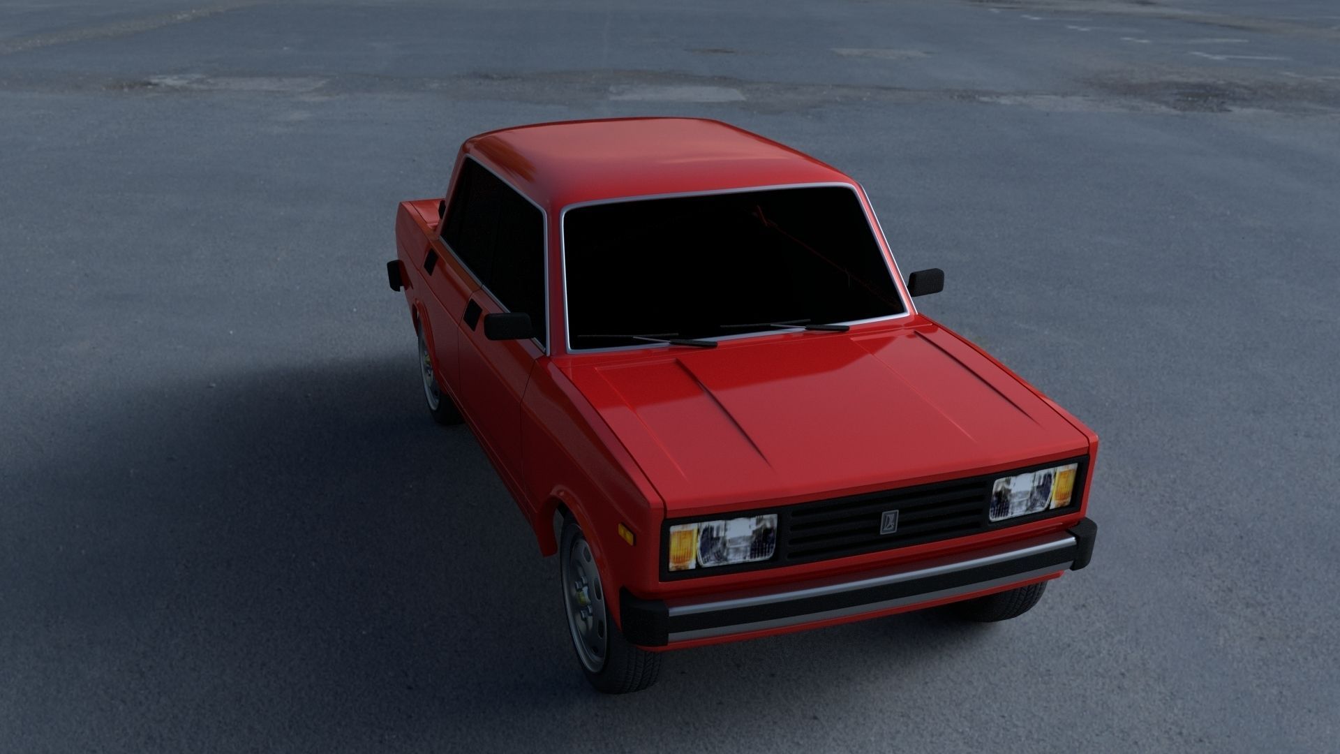 Lada Nova Riva HDRI 3D model_27