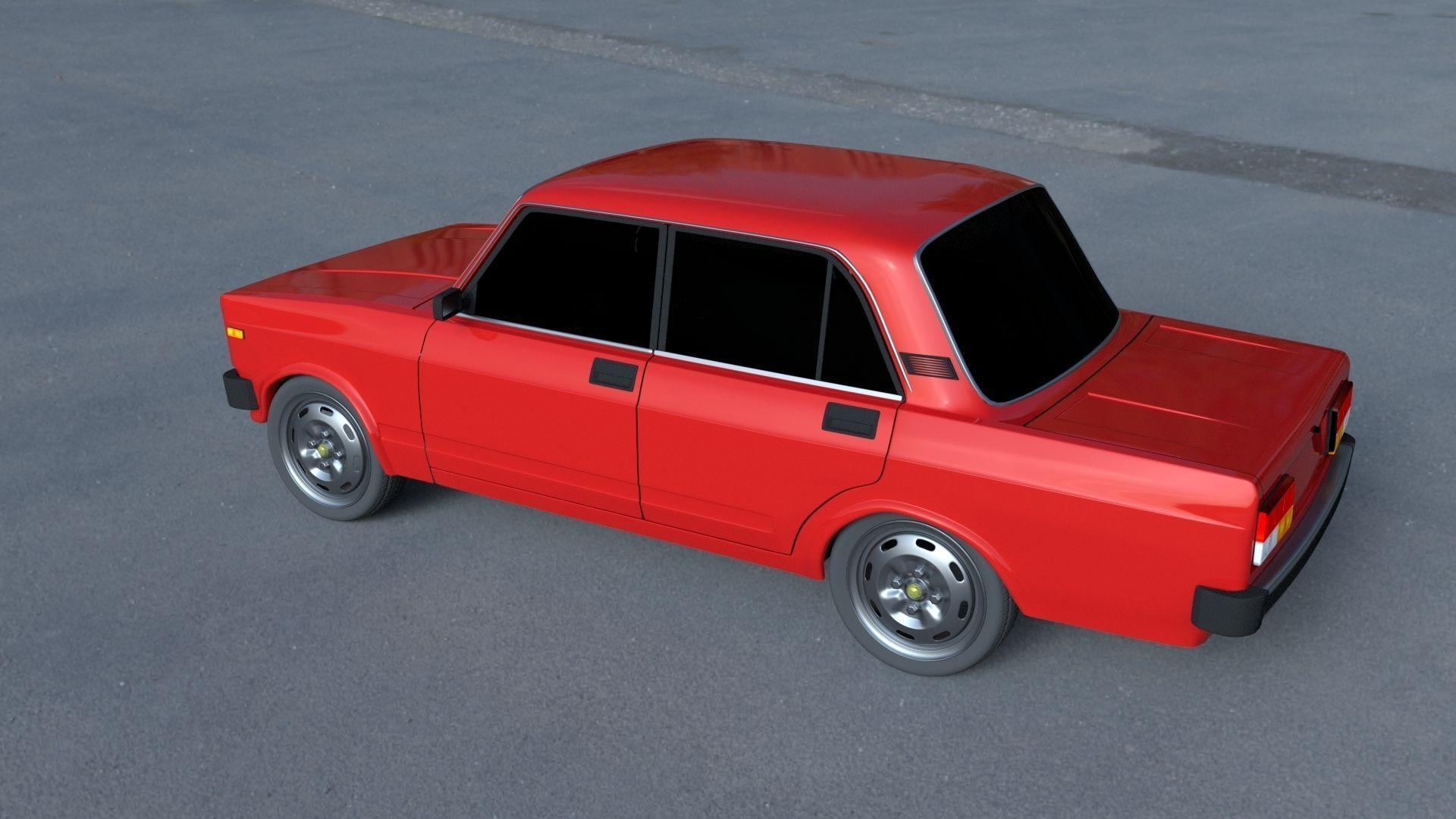 Lada Nova Riva HDRI 3D model_28