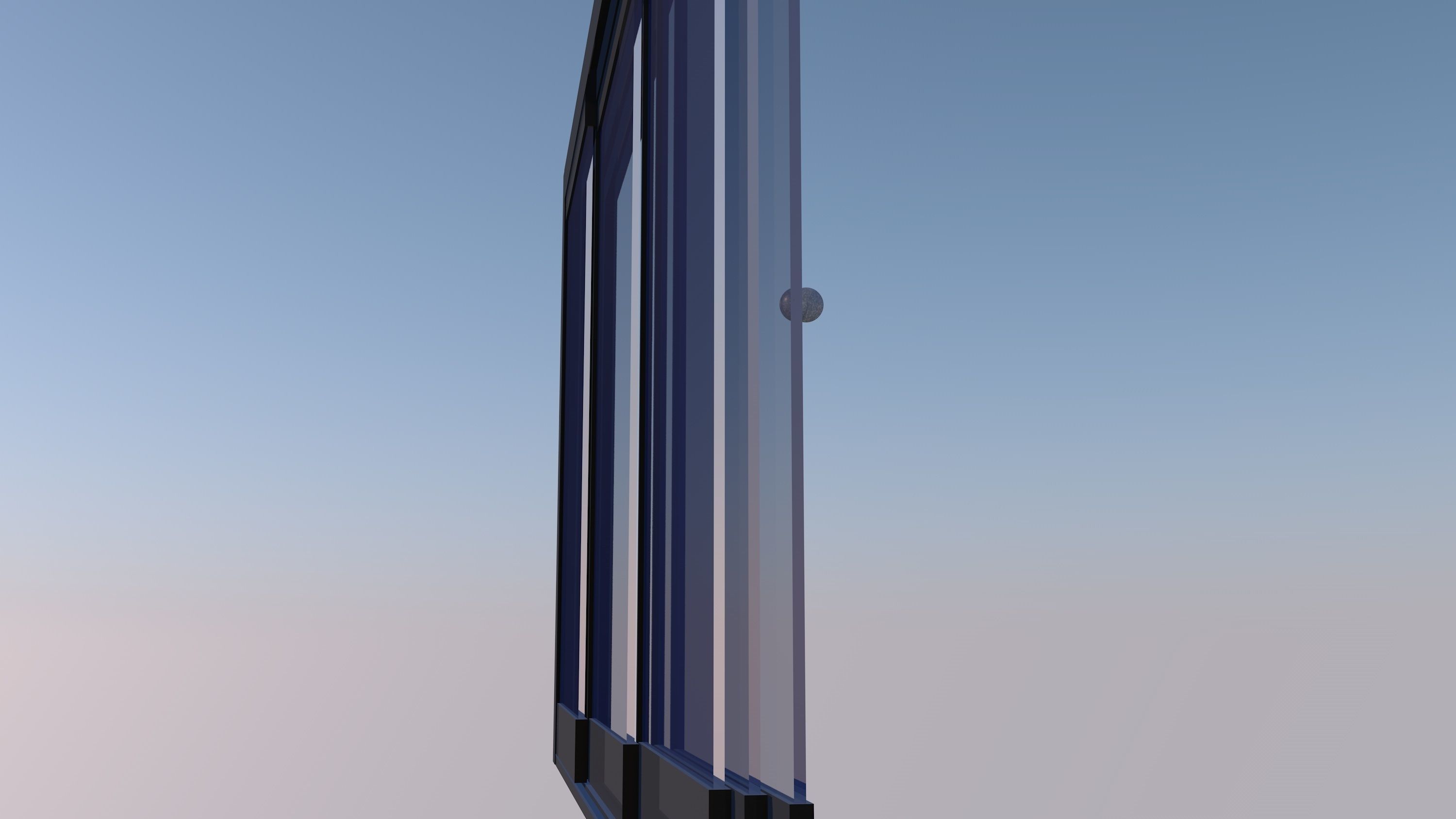 sliding glass door Free 3D model_2