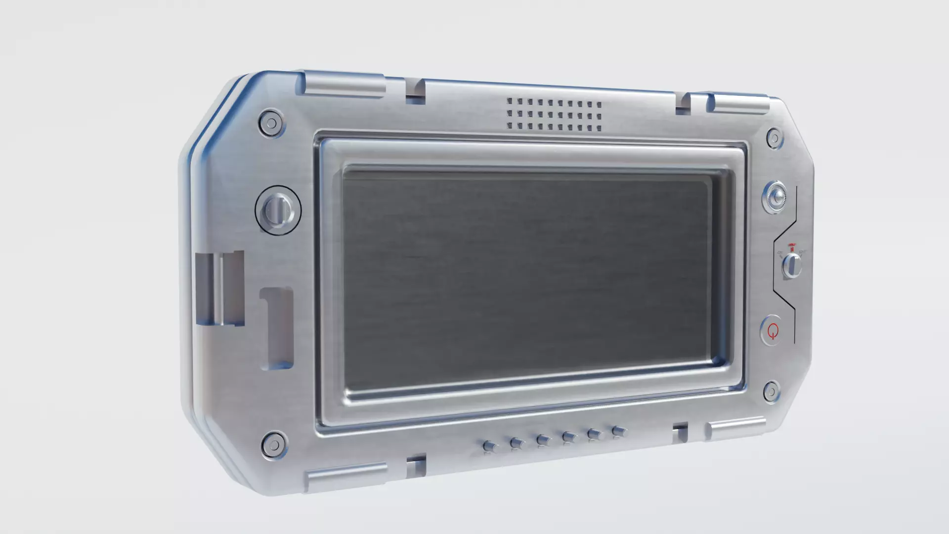 Scifi Tablet Device  3D model_0