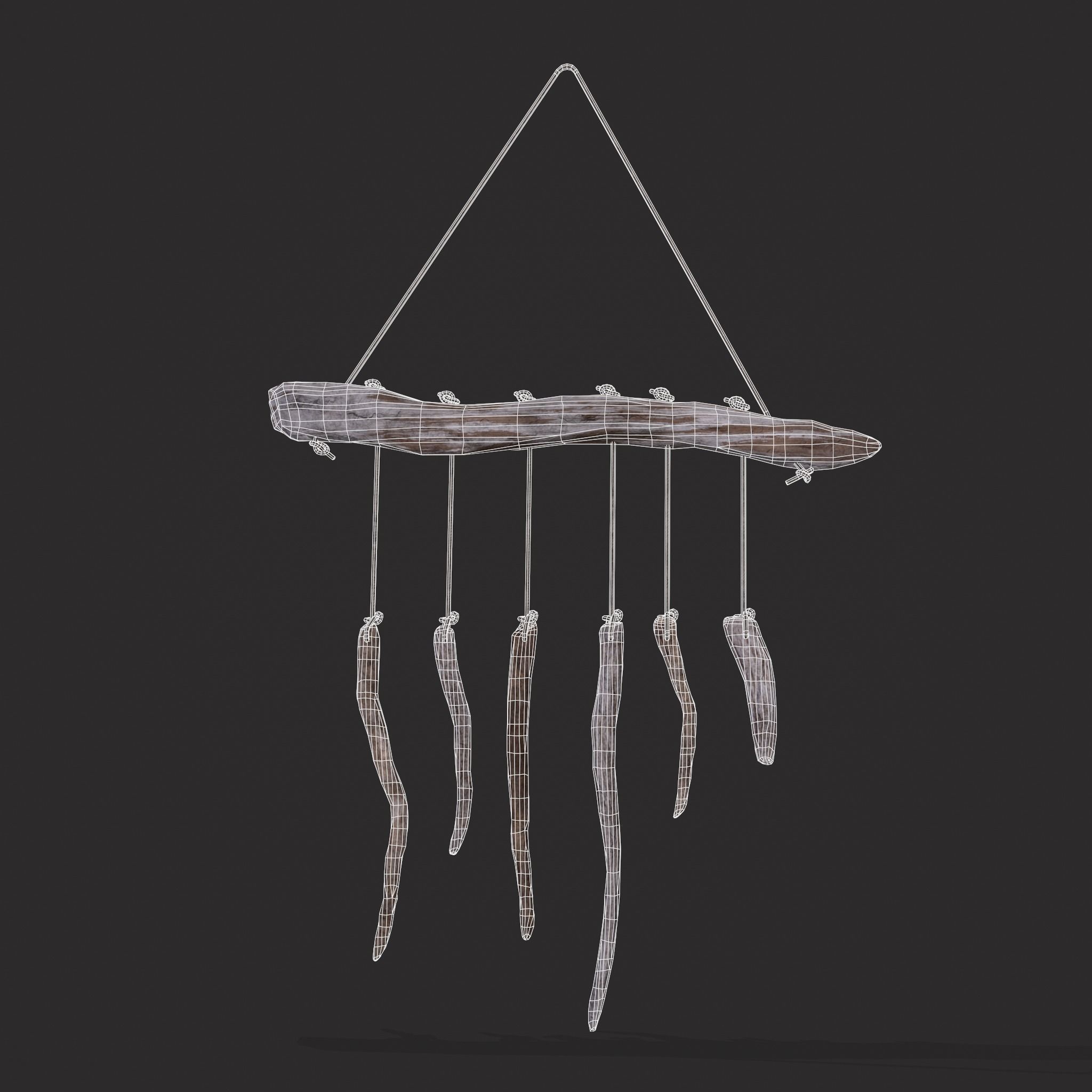 Driftwood Pile and Ornament 3D Model Collection_9
