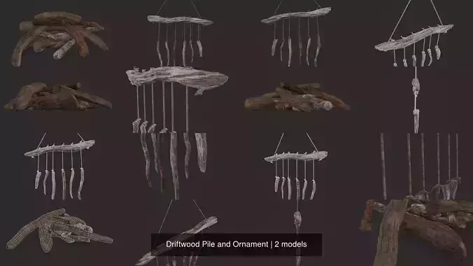 Driftwood Pile and Ornament