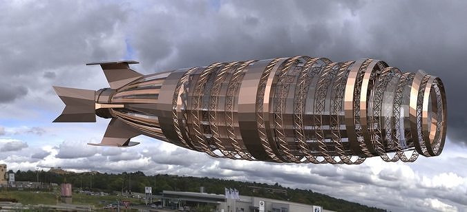 Glass Zeppelin 3D model