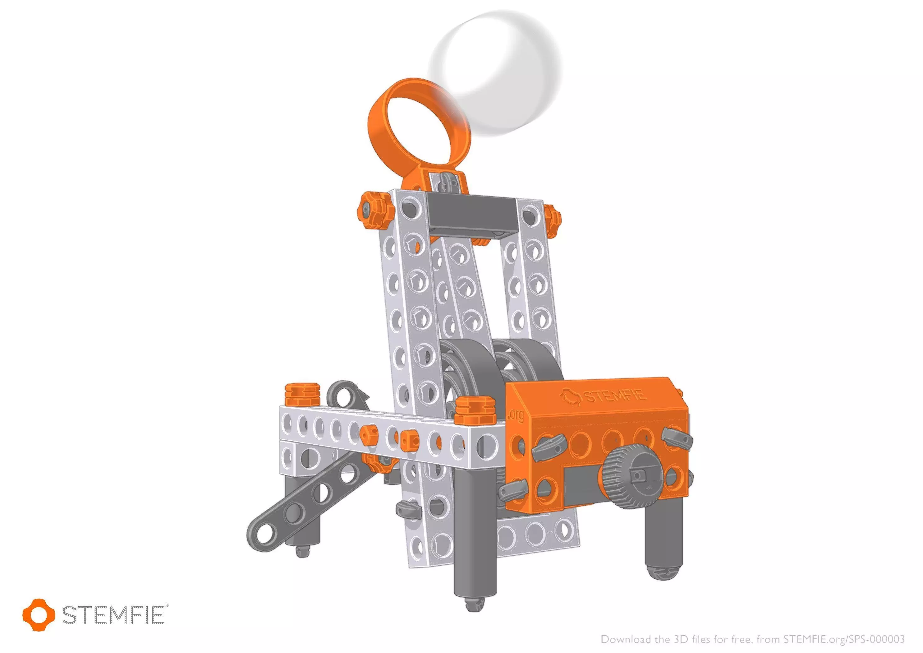 STEMFIE Desktop Catapult Free 3D print model_0