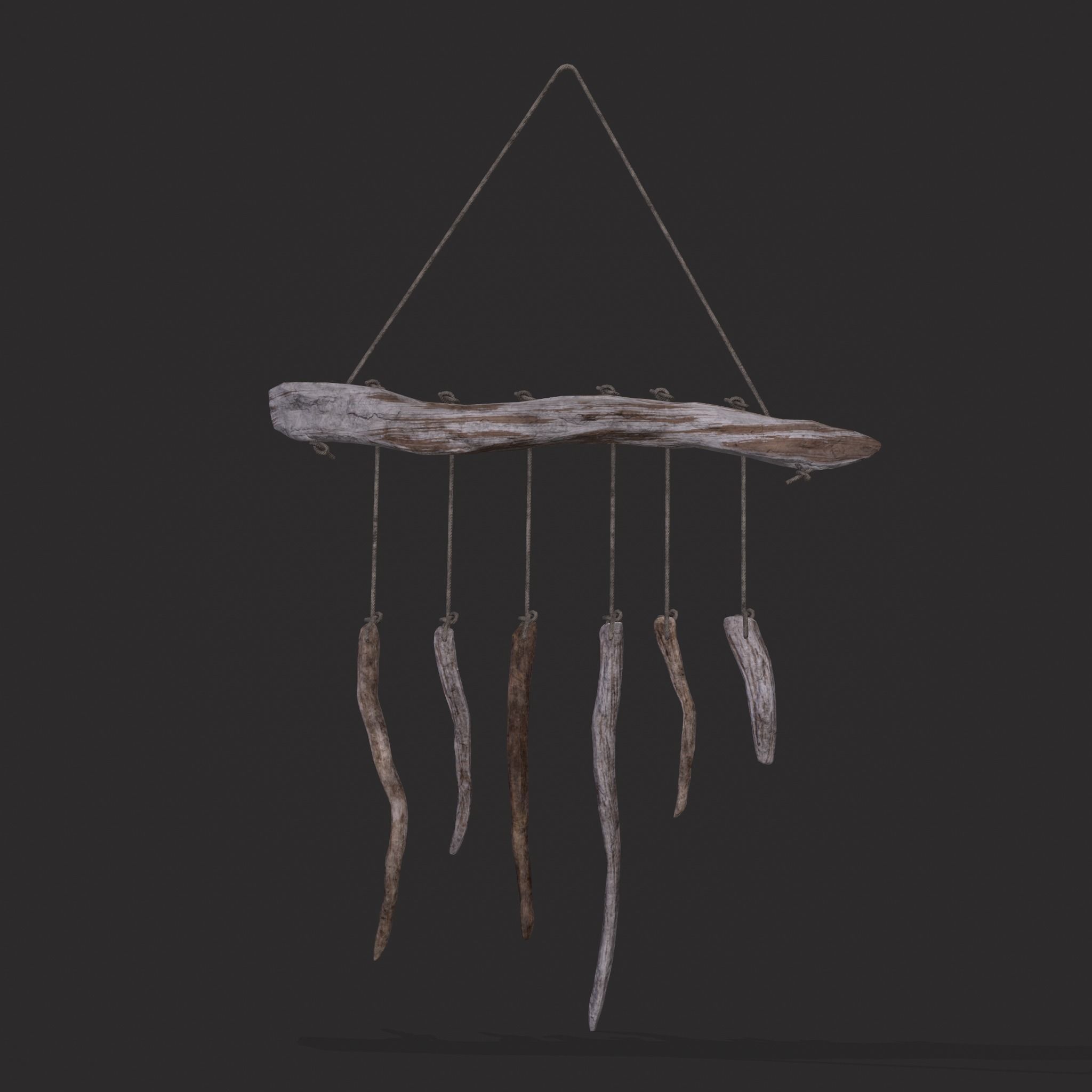 Driftwood Ornament and Stick Pile 3D Model Collection_10