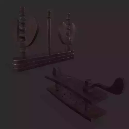 Two Torture Tools 3D Model Collection
