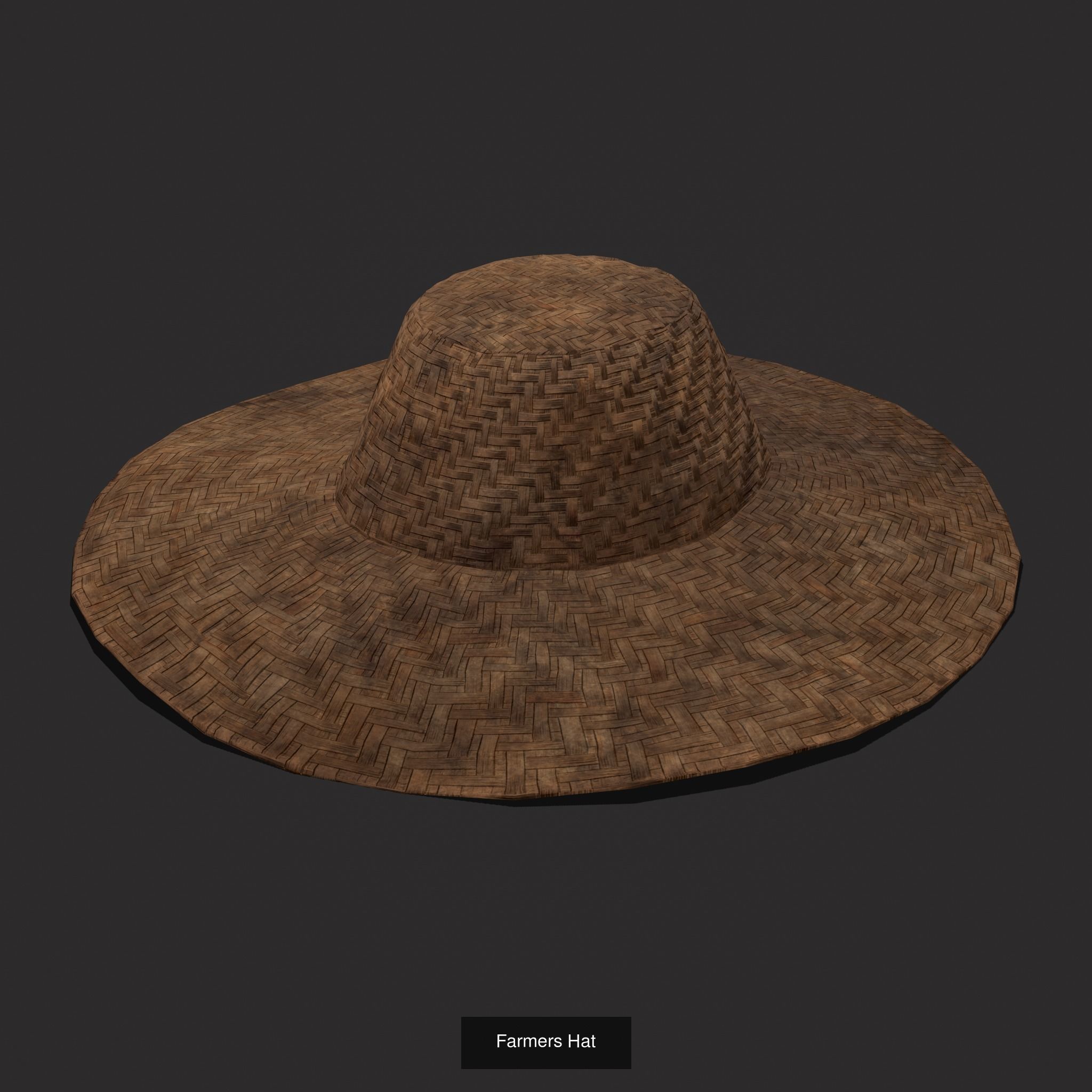 Simple Farmer Set  3D Model Collection_6