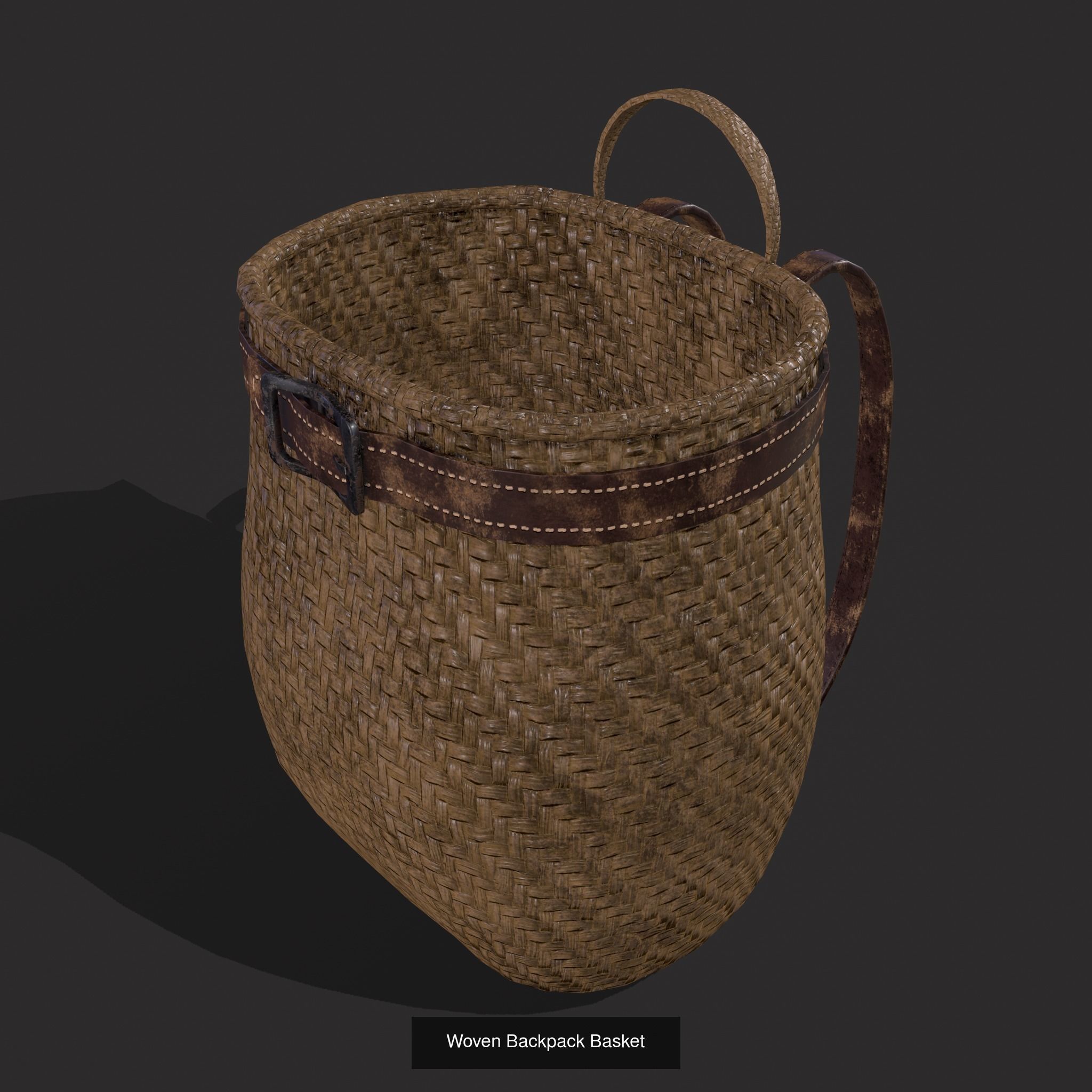 Simple Farmer Set  3D Model Collection_7