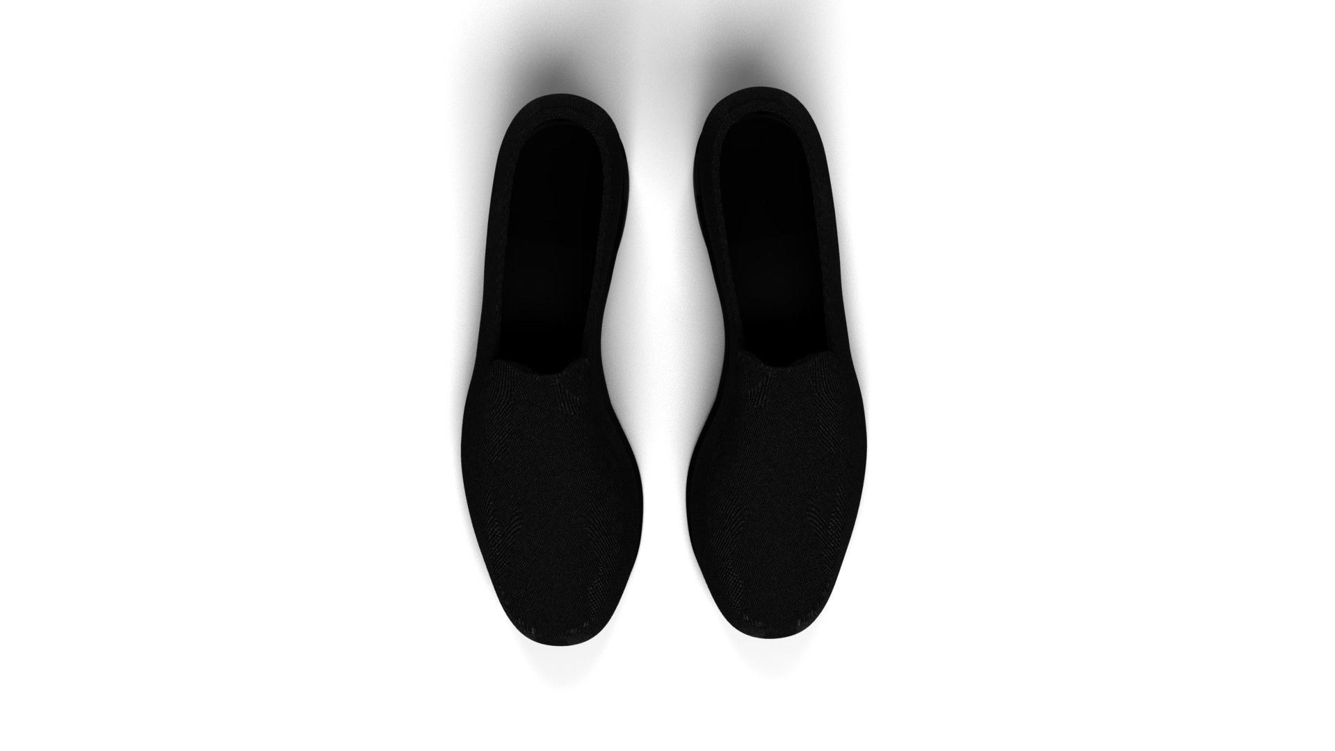 Women Loafer Flat 3D model_13