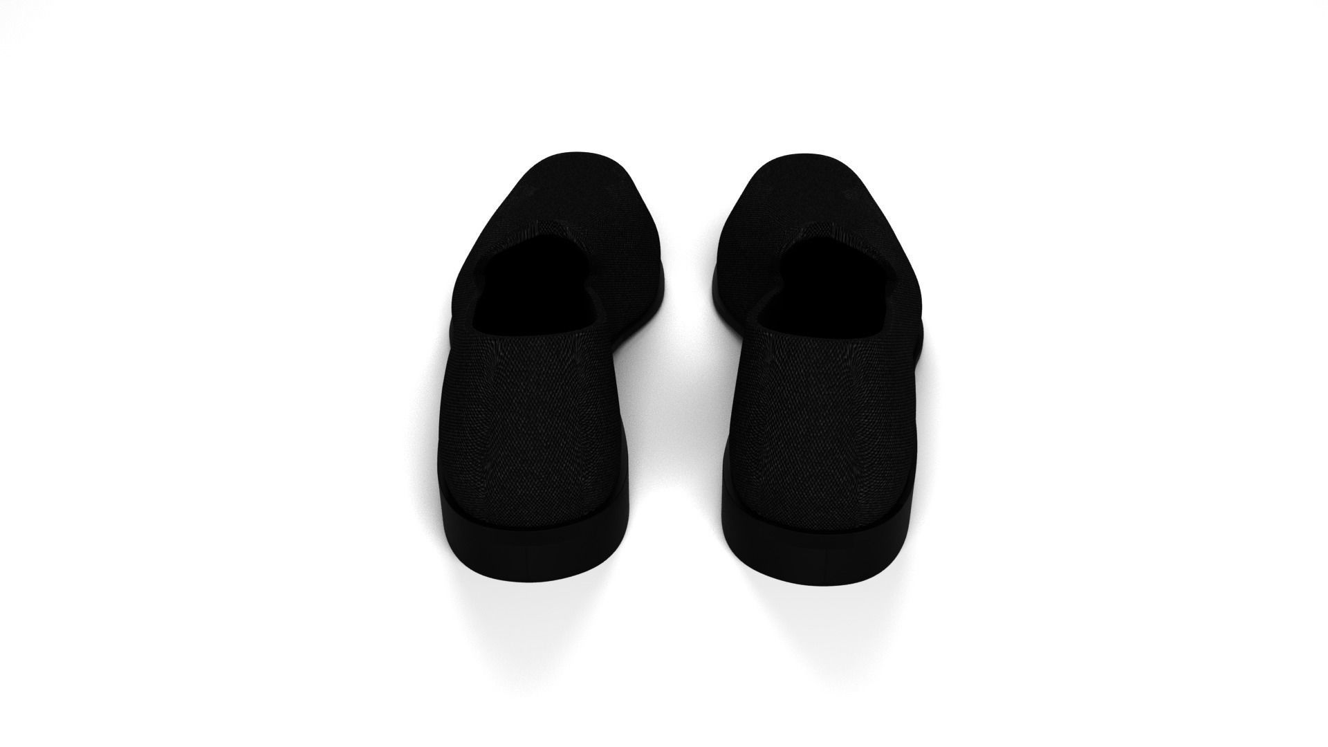 Women Loafer Flat 3D model_8