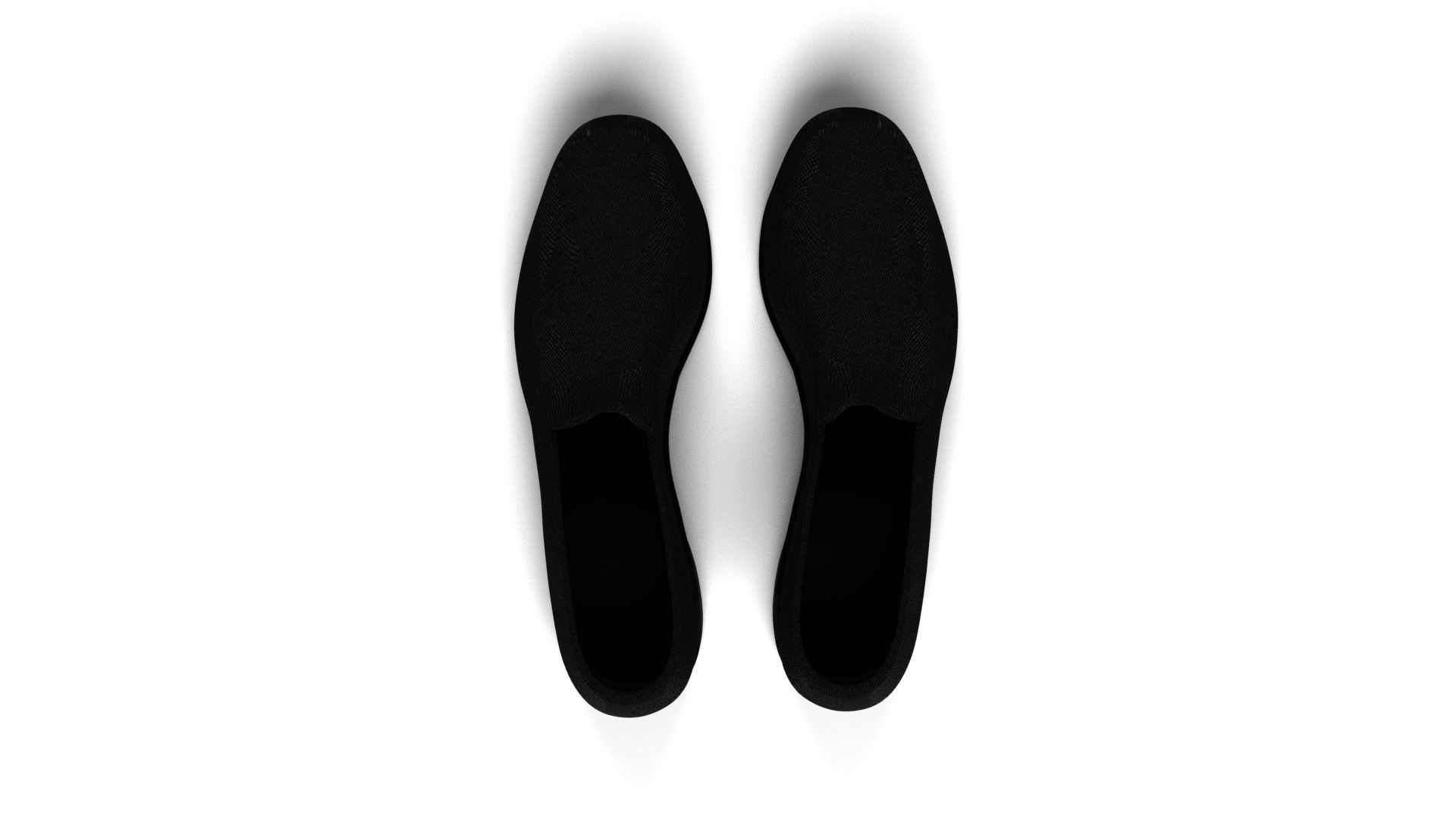 Women Loafer Flat 3D model_4