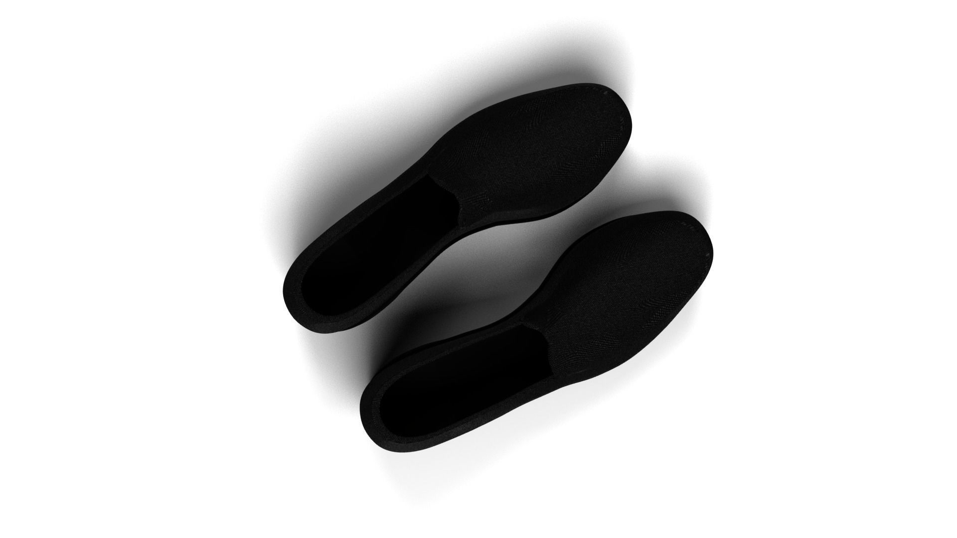 Women Loafer Flat 3D model_5
