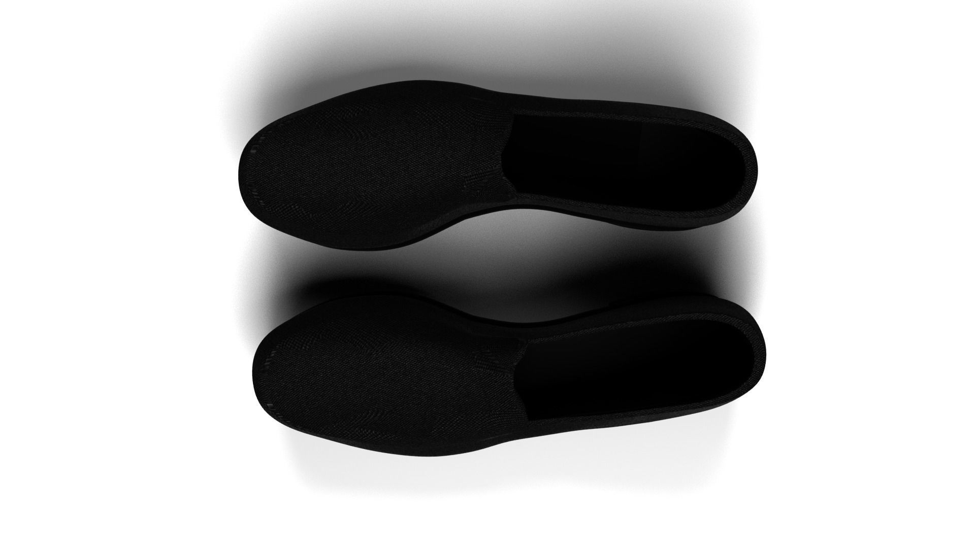 Women Loafer Flat 3D model_2