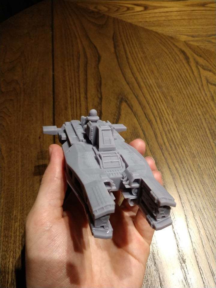 Mercury-II Sol Trans-gov Vessel 3D print model_14