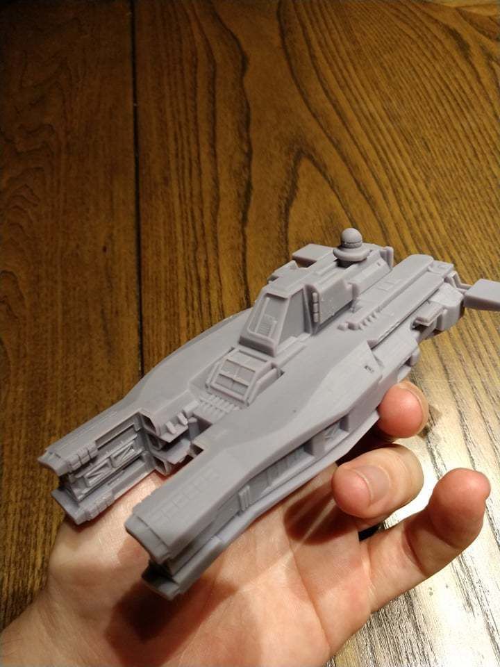 Mercury-II Sol Trans-gov Vessel 3D print model_4