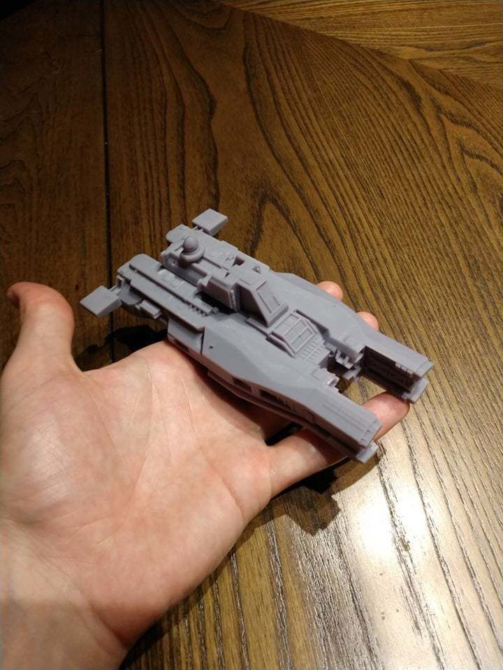 Mercury-II Sol Trans-gov Vessel 3D print model_15