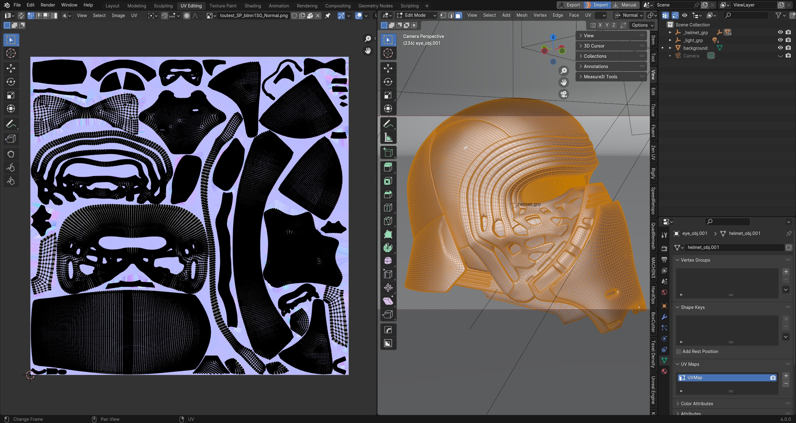Kylo Ren Helmet 3D model_36