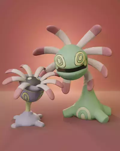 Pokemon - Lileep and Cradily