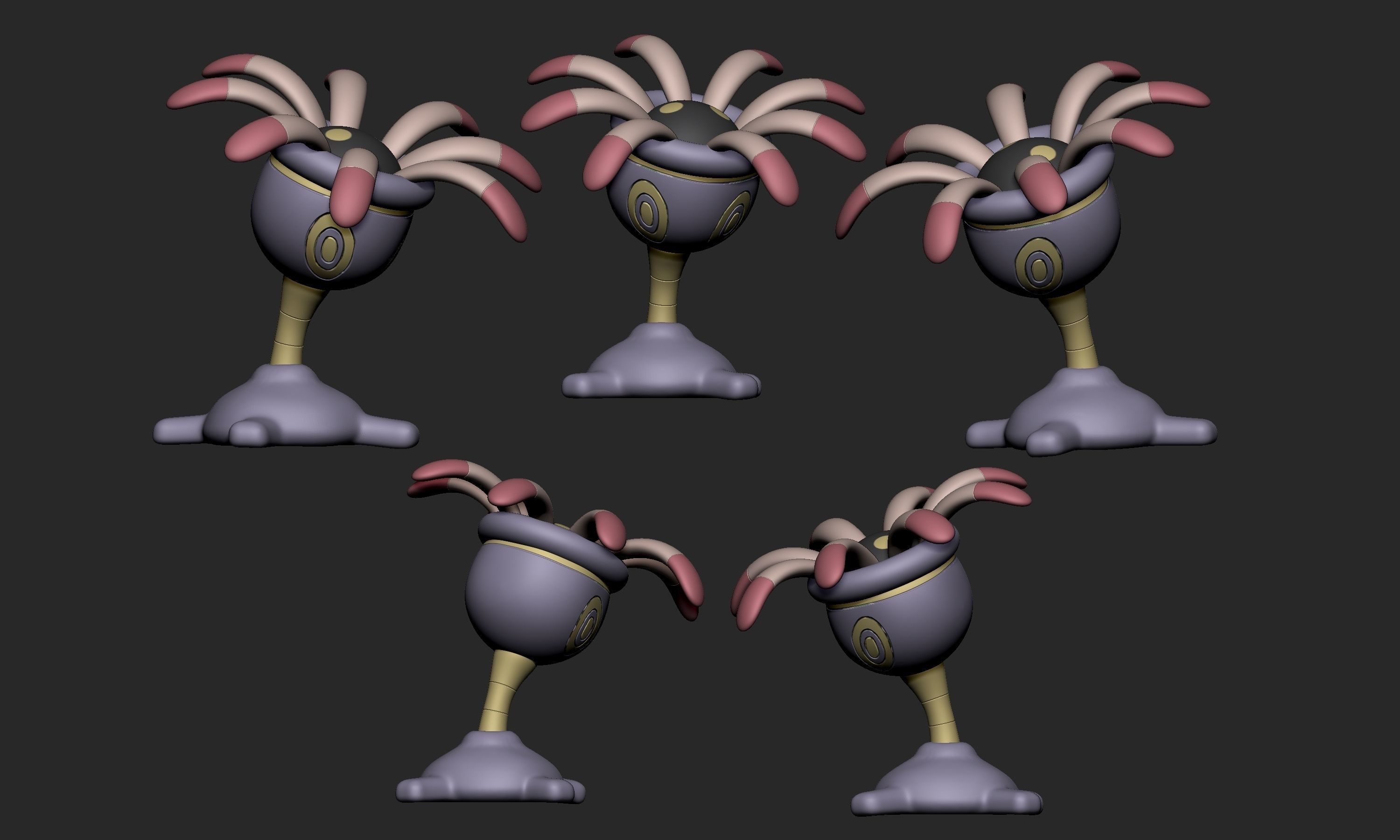 Pokemon - Lileep and Cradily 3D print model_4