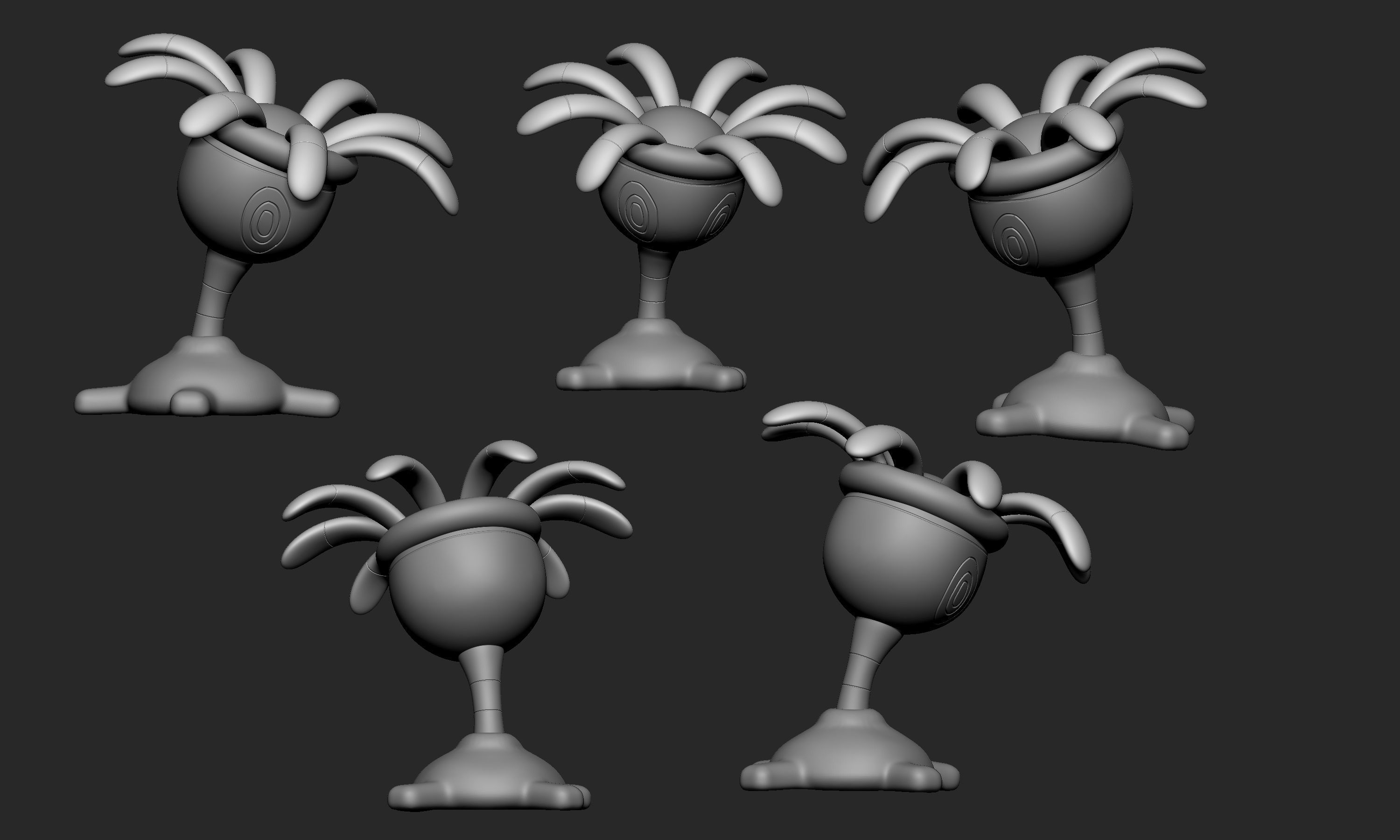 Pokemon - Lileep and Cradily 3D print model_5