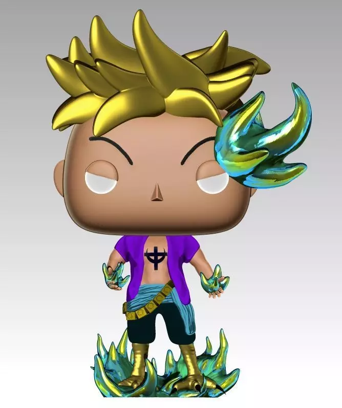 Marco the Phoenix - Funko style 3D print model