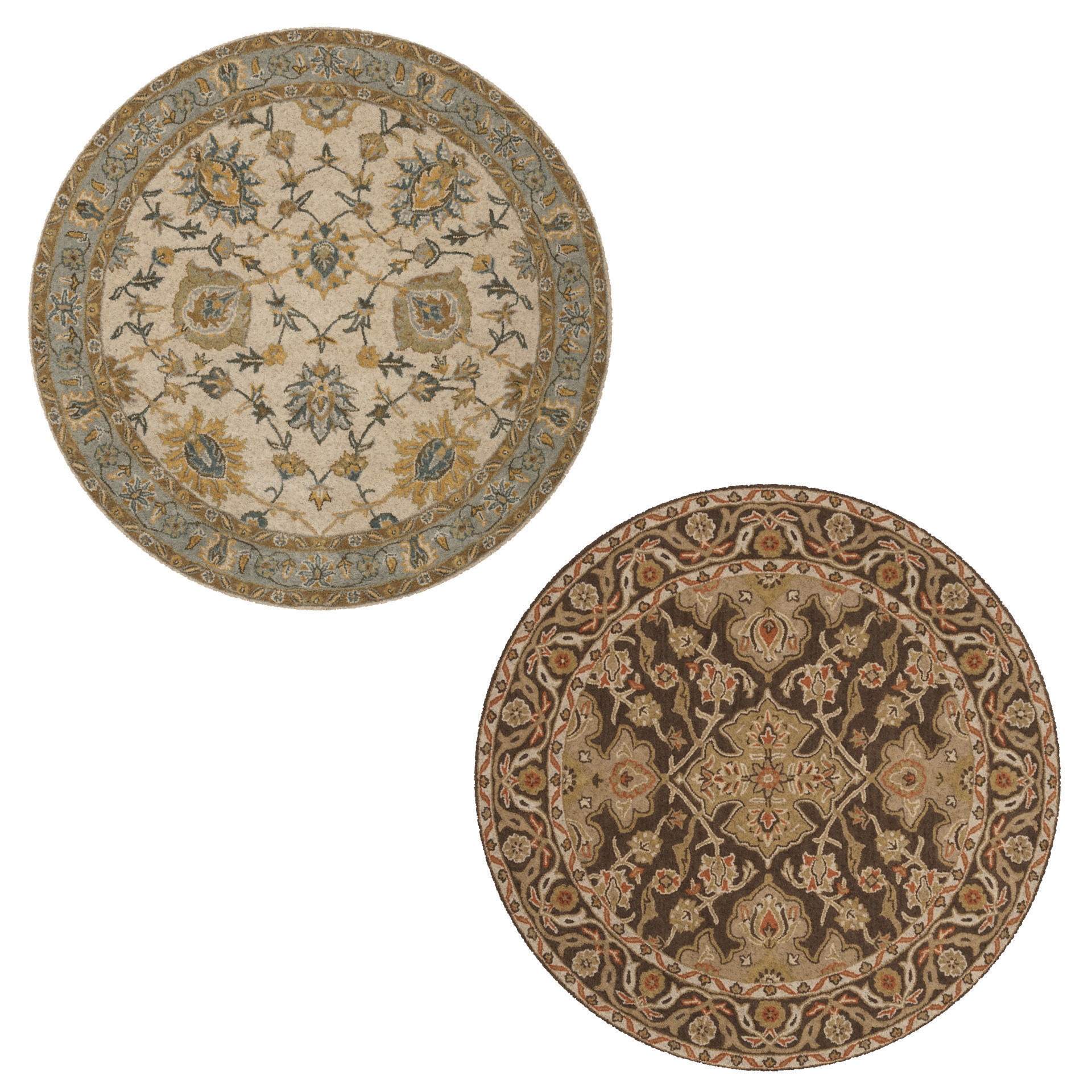 Rugs No 581 Low-poly 3D model_5