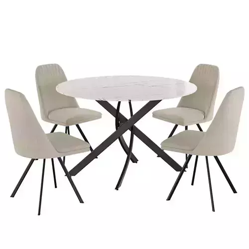 Table and chair Gabriel Elsi