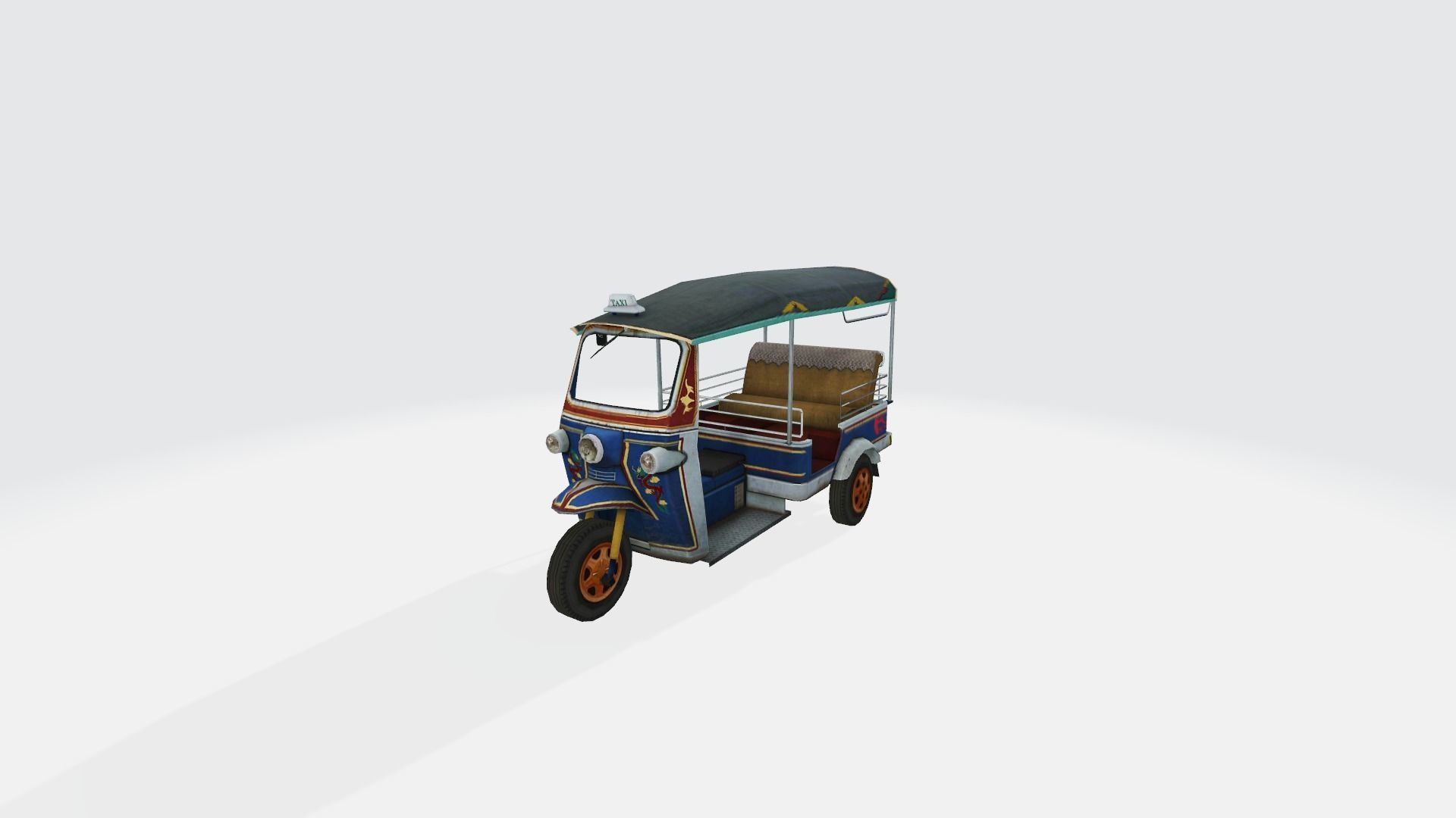 Vehicle car Tutu 12x 3D model_9