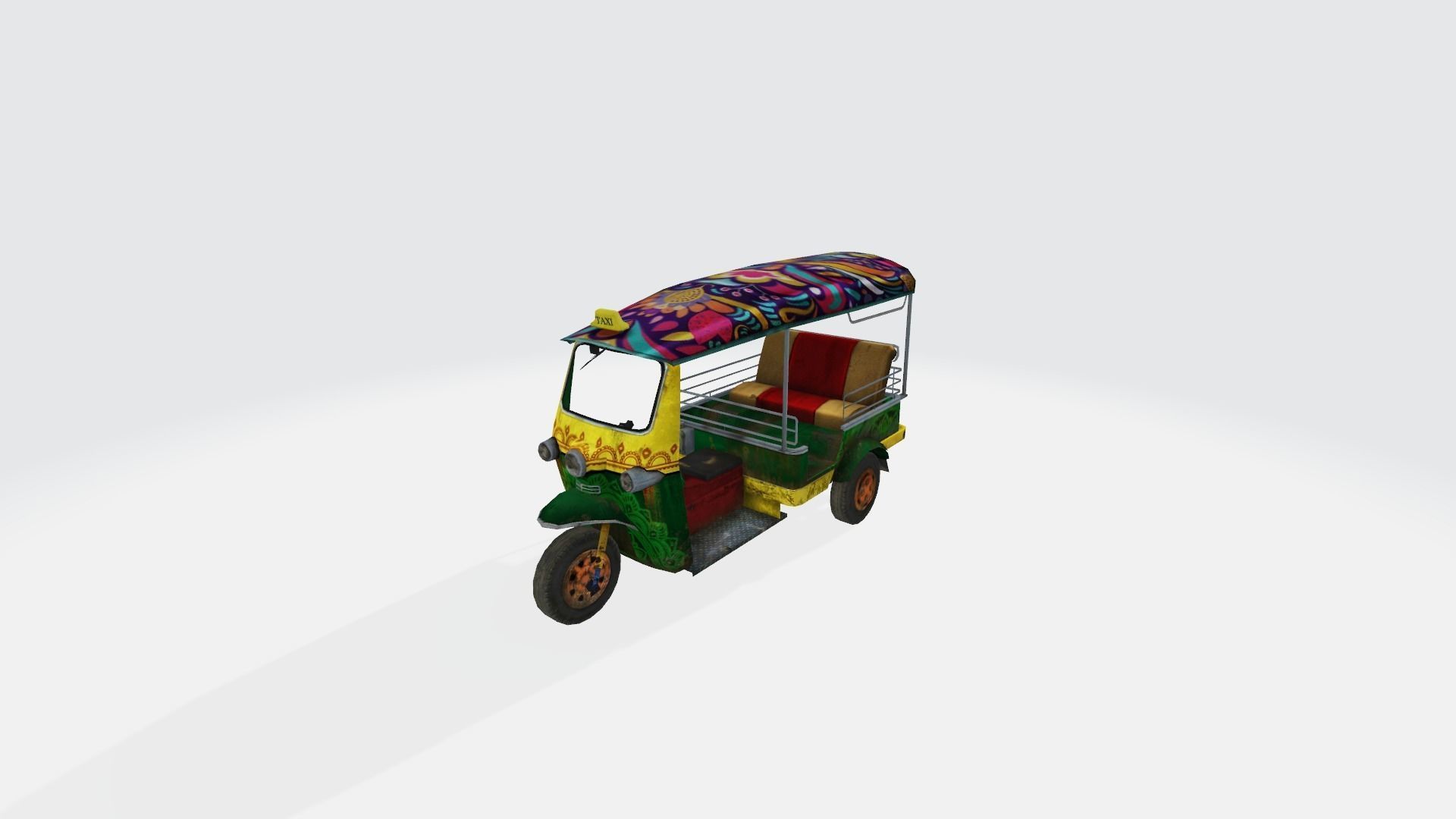 Vehicle car Tutu 12x 3D model_17