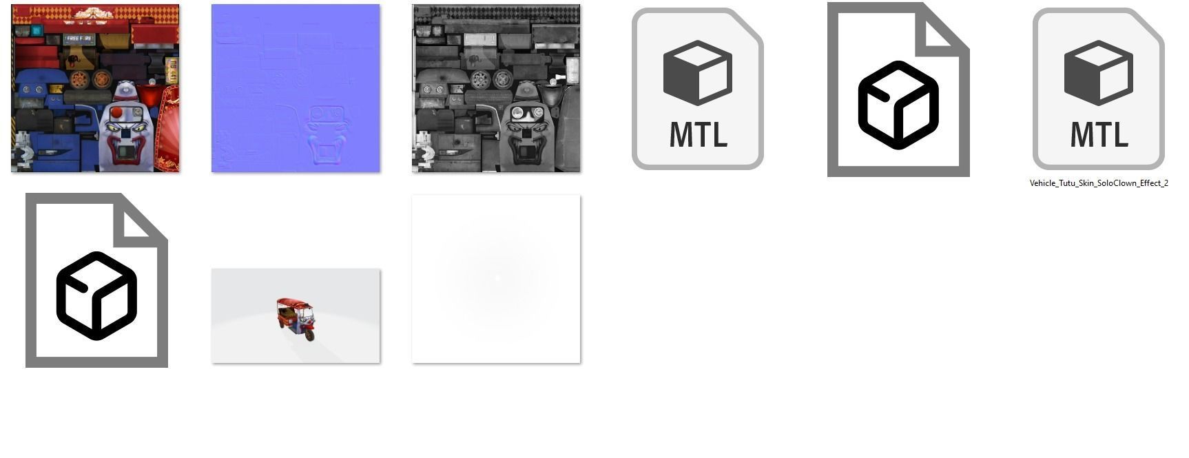 Vehicle car Tutu 12x 3D model_22