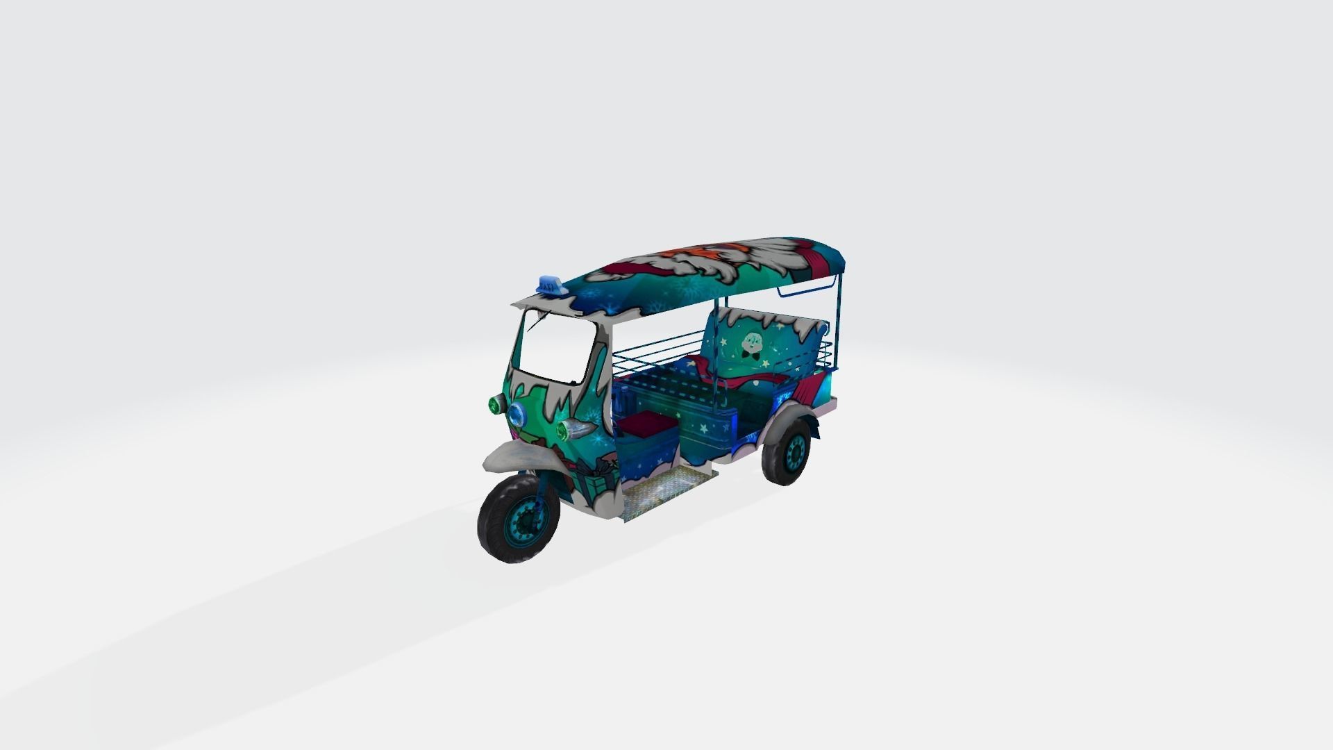 Vehicle car Tutu 12x 3D model_13