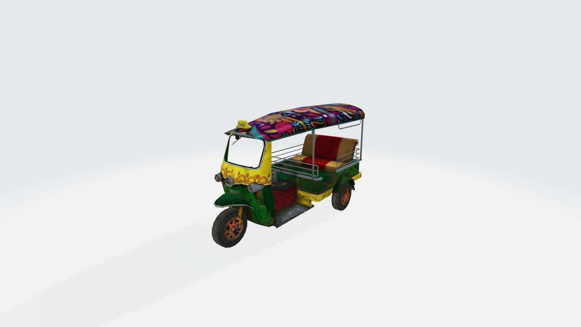 Vehicle car Tutu 12x 3D model_10