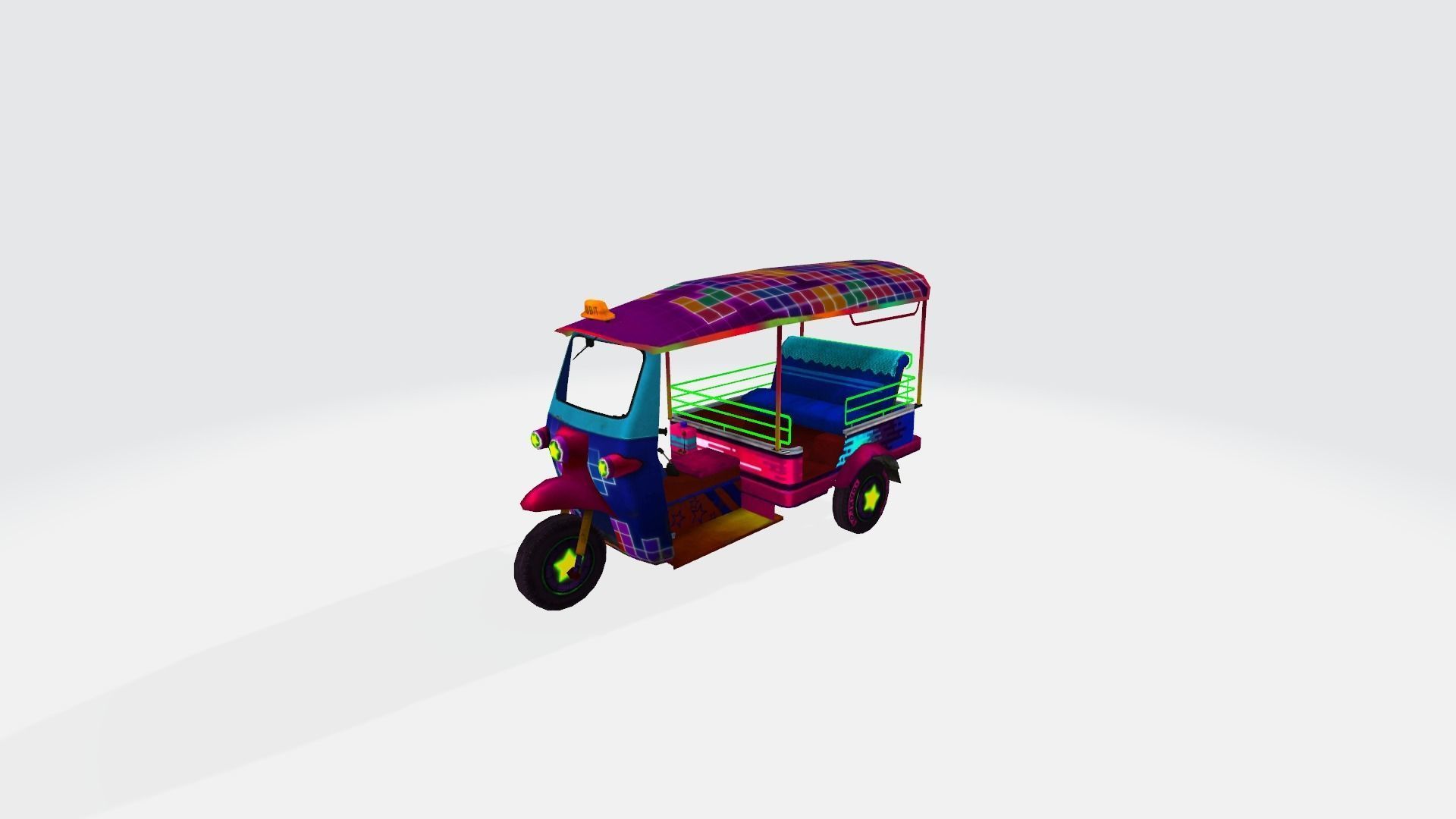 Vehicle car Tutu 12x 3D model_11