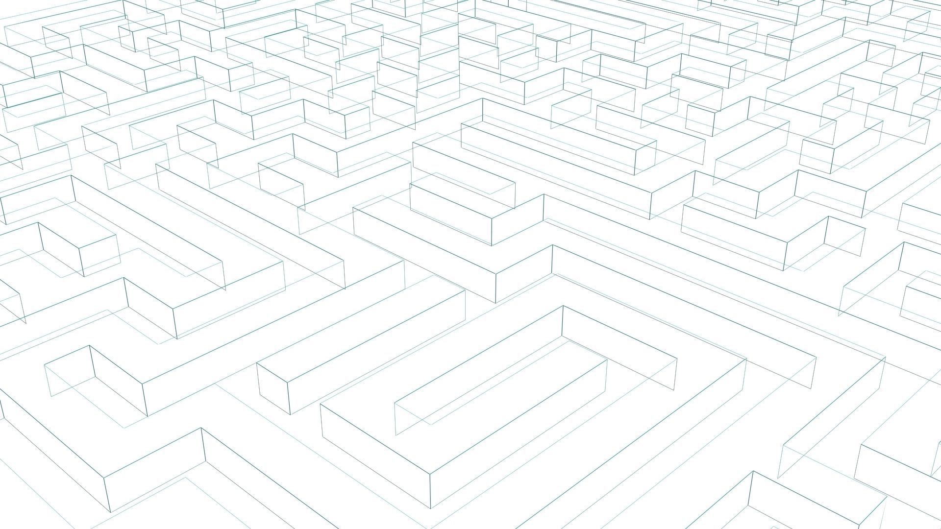 3D Maze model for game and animations Low-poly 3D model_3