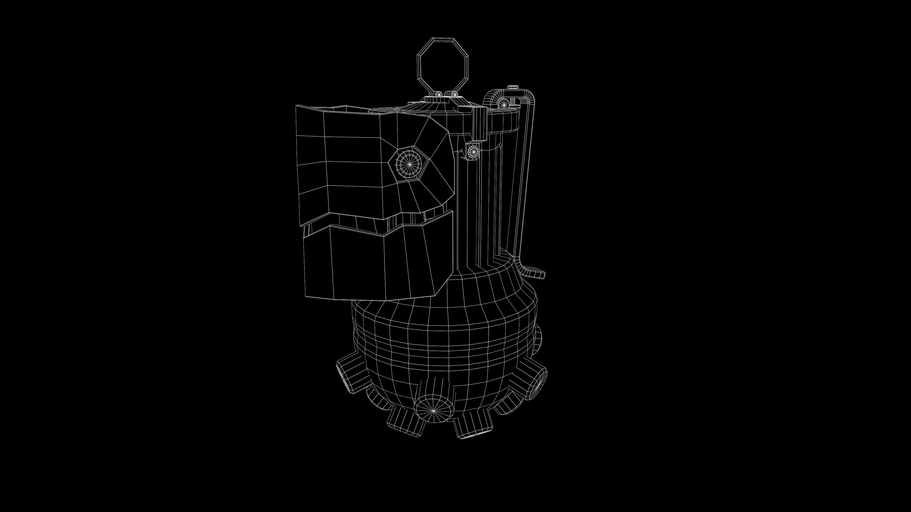 Jinx Granade Low-Poly 3D Model Free low-poly 3D model_9