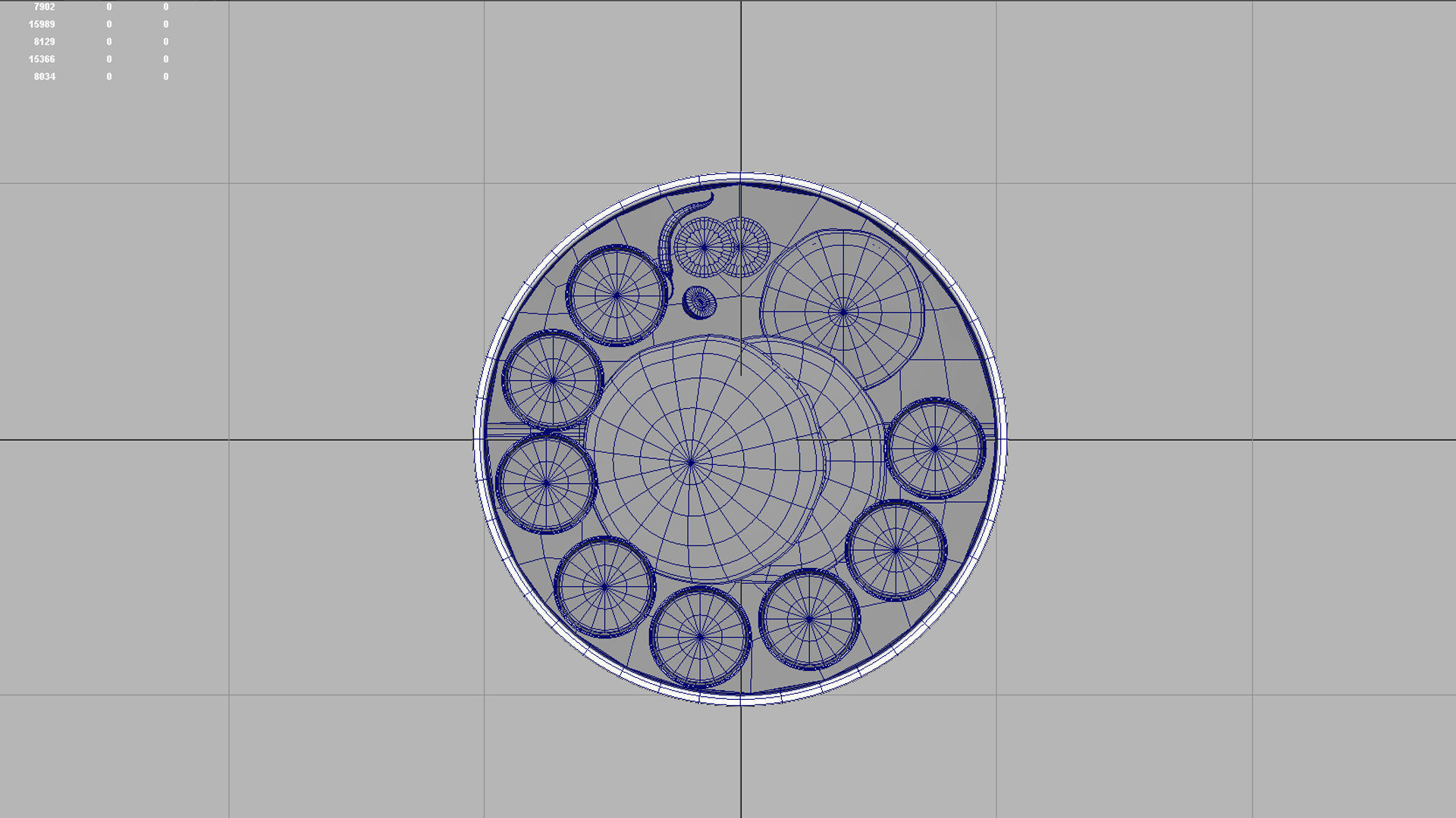 Chapati food 3d model 3D model_4