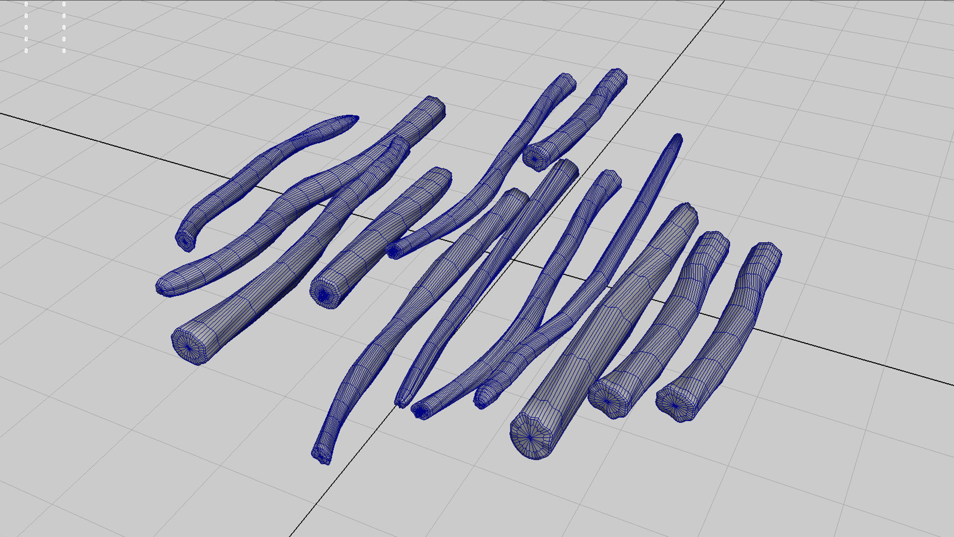 Shatavari Root Asparagus racemosus  3D model_4