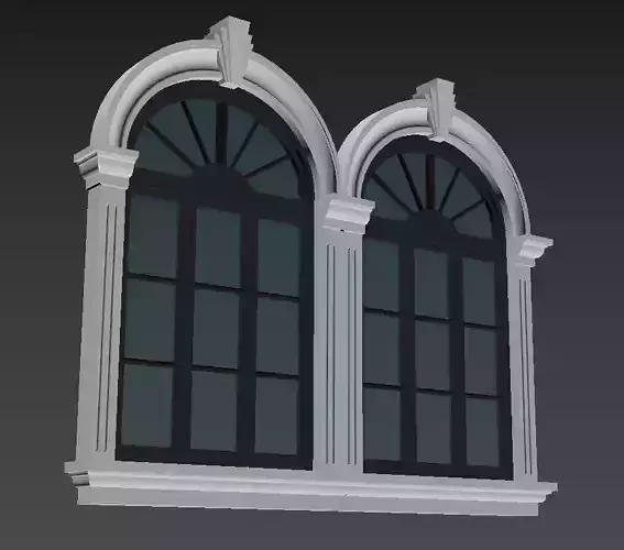 Classical Molding Window