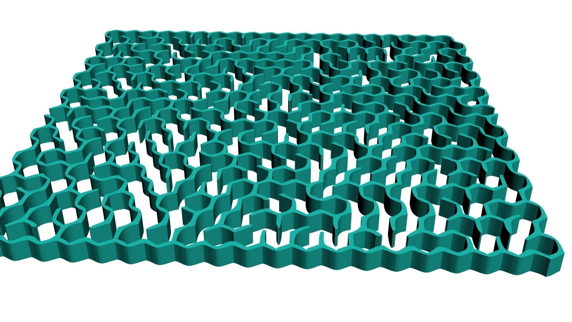 3D maze model for game and animations Low-poly 3D model_4