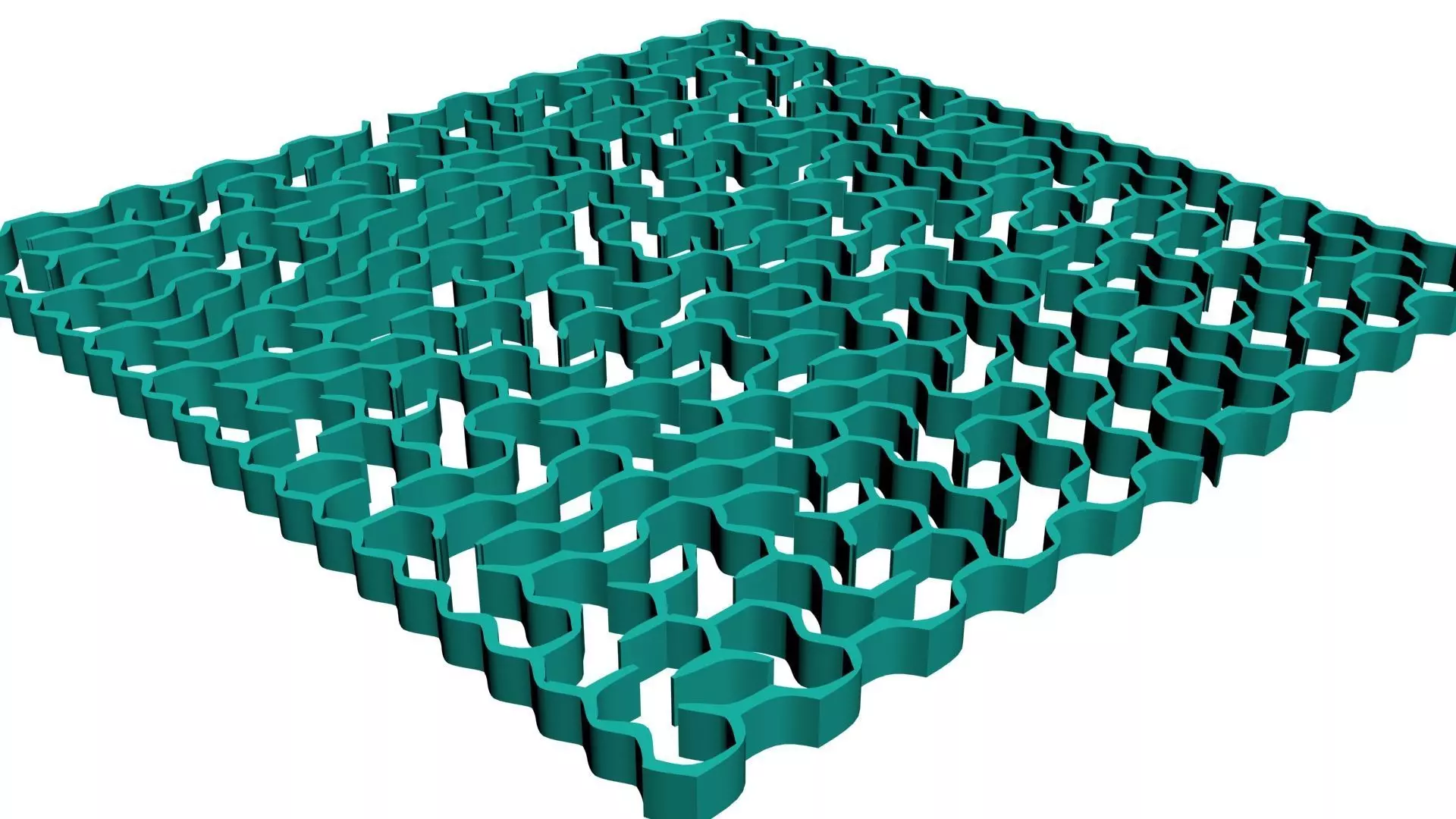 3D maze model for game and animations Low-poly 3D model_0